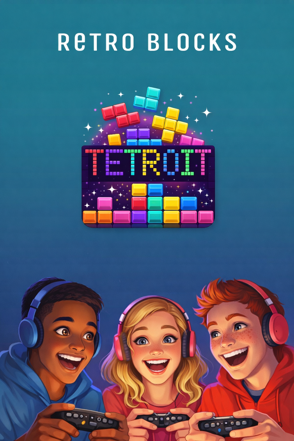 Tetroit - Retro Blocks