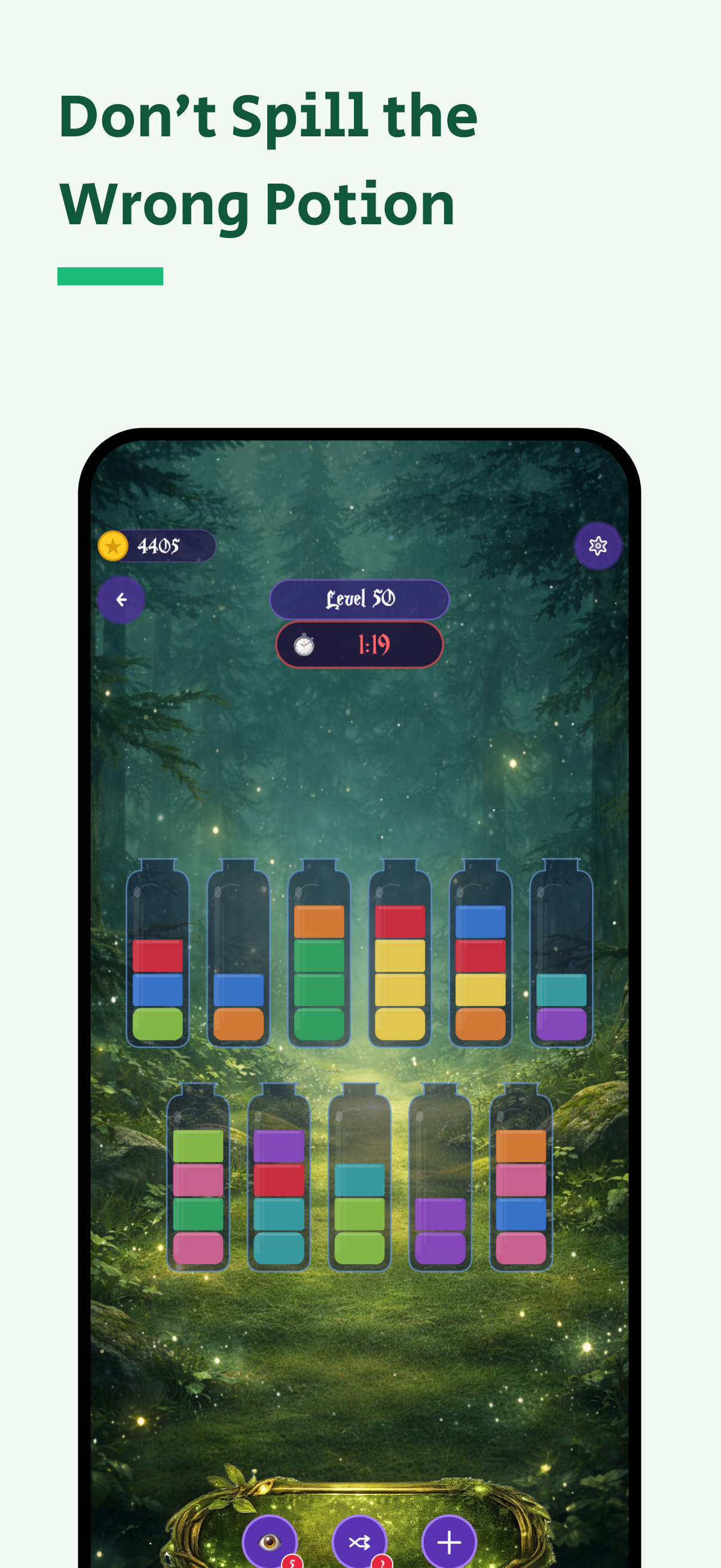 Sort the Potions gameplay